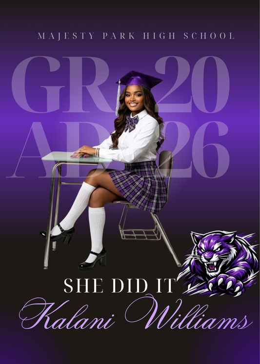 Graduation Foam Board