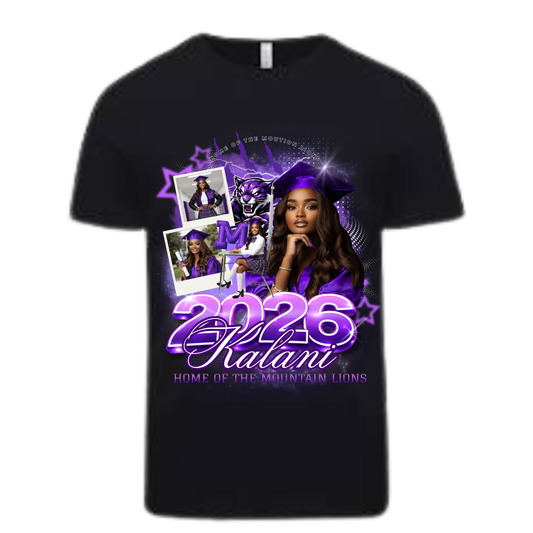 Graduation Custom Photo T-shirt