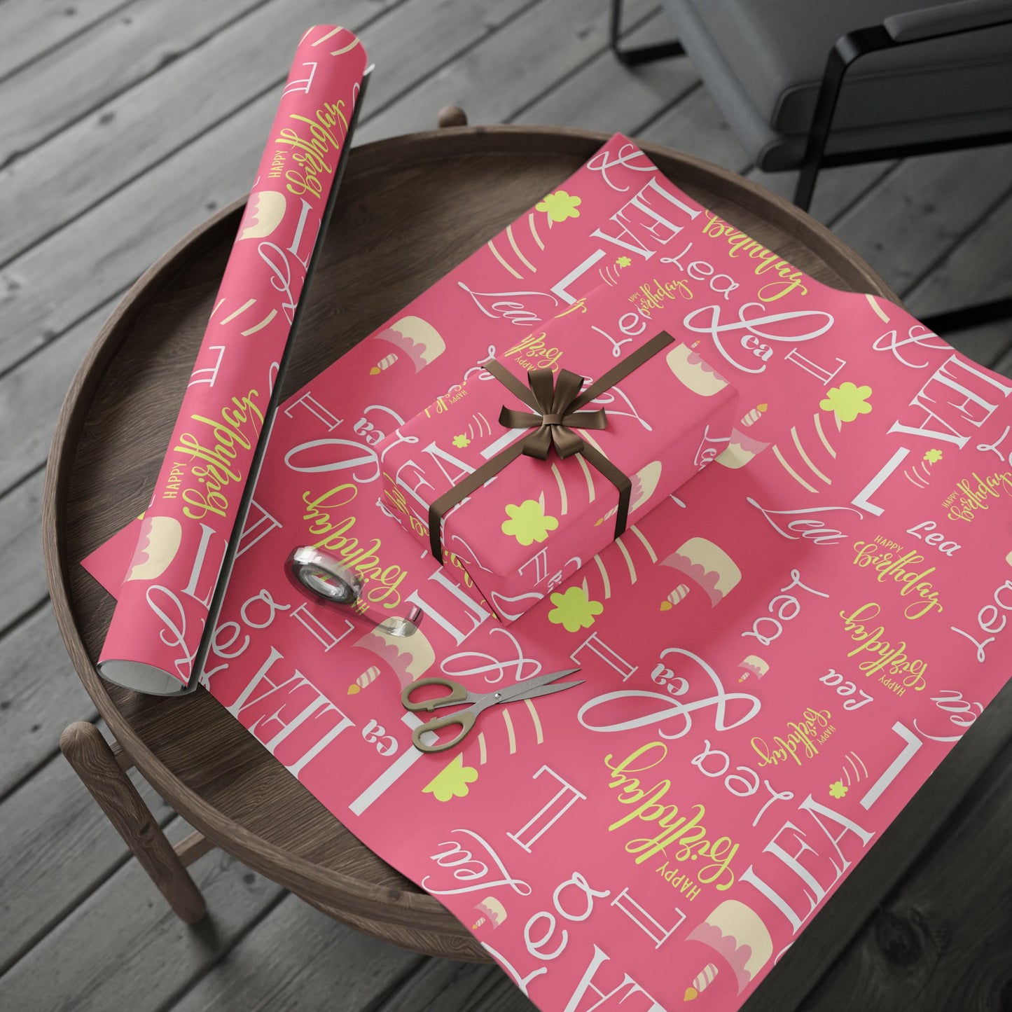Happy Birthday Custom Wrapping Papers