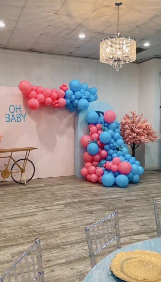 8ft Balloon Garland (Deluxe) PLEASE DM TO ORDER