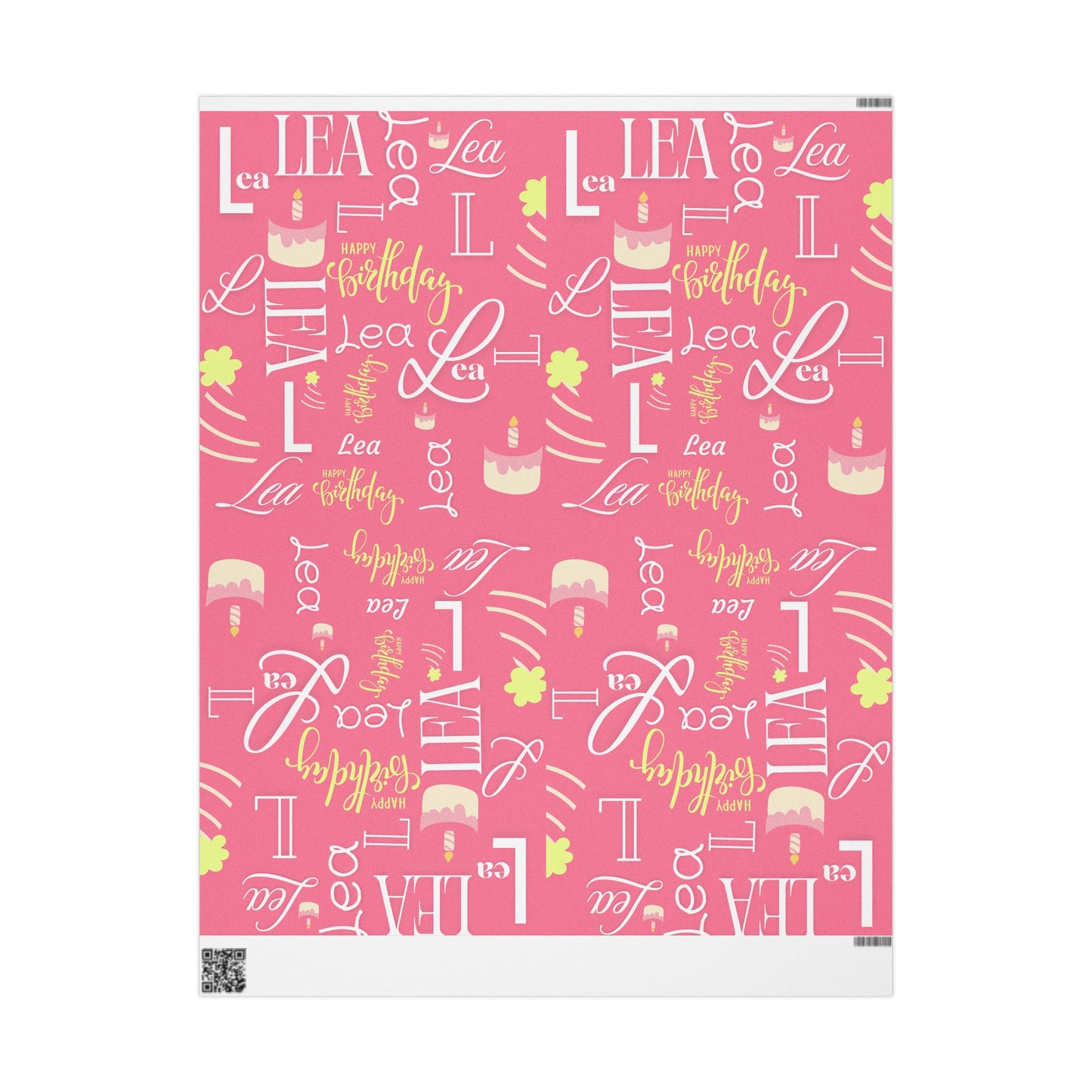 Happy Birthday Custom Wrapping Papers