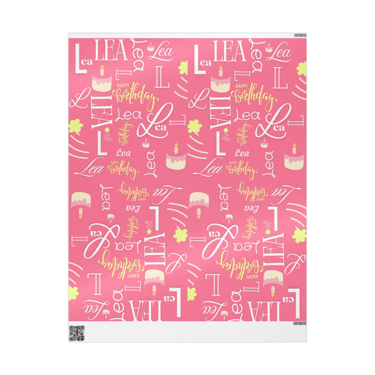 Happy Birthday Custom Wrapping Papers
