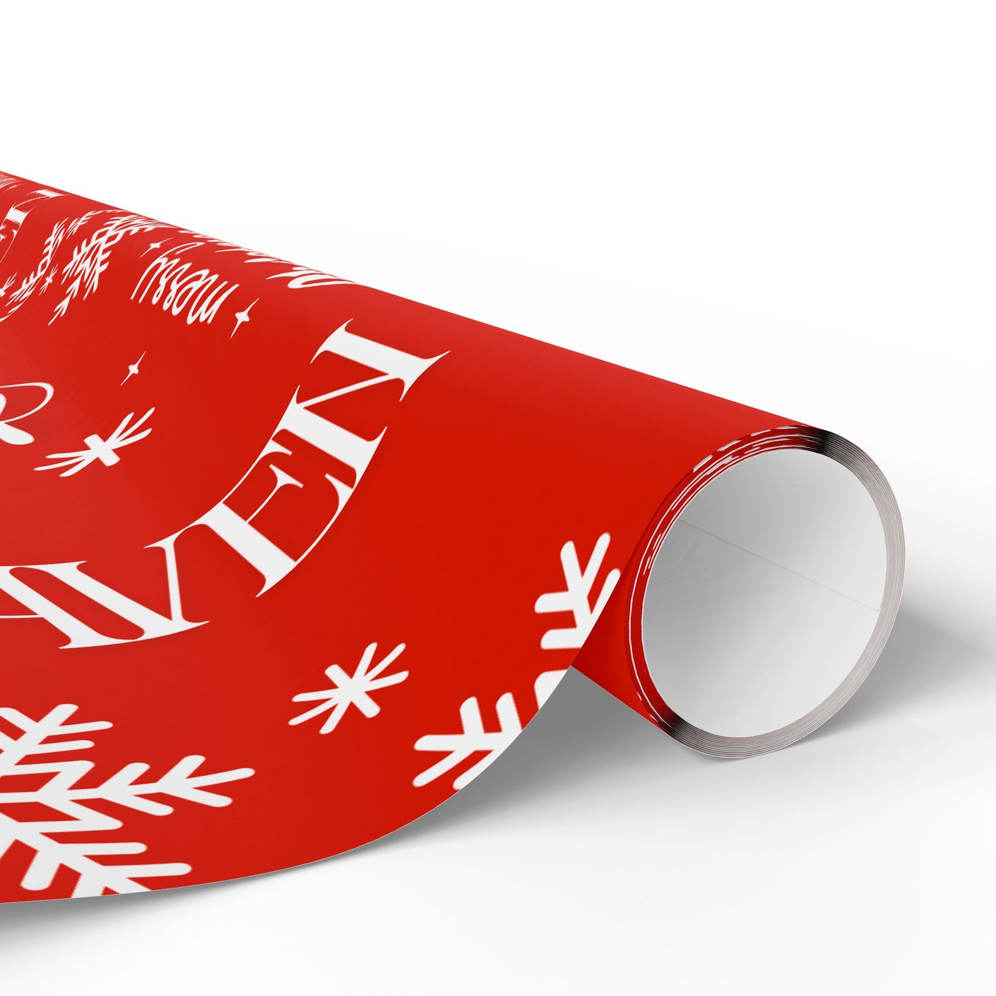 Custom Name Christmas Wrapping Paper
