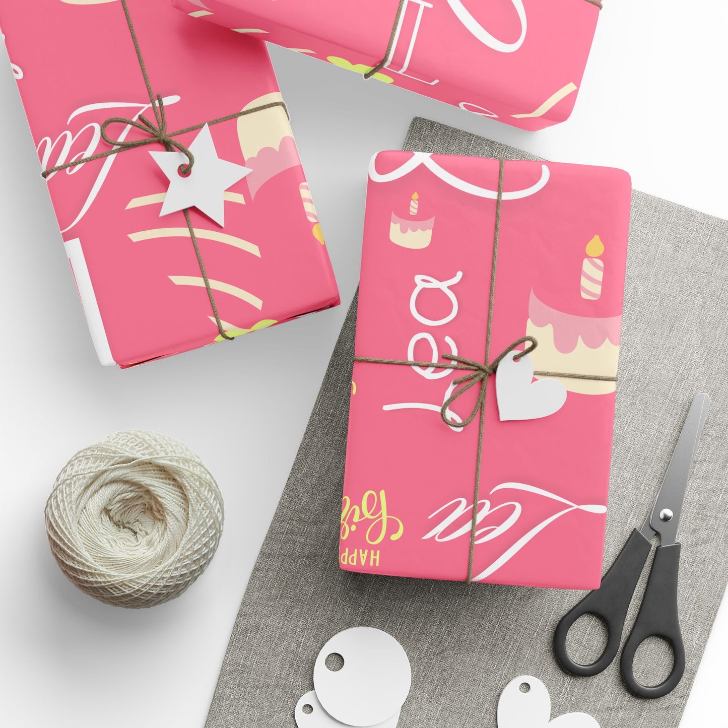 Happy Birthday Custom Wrapping Papers