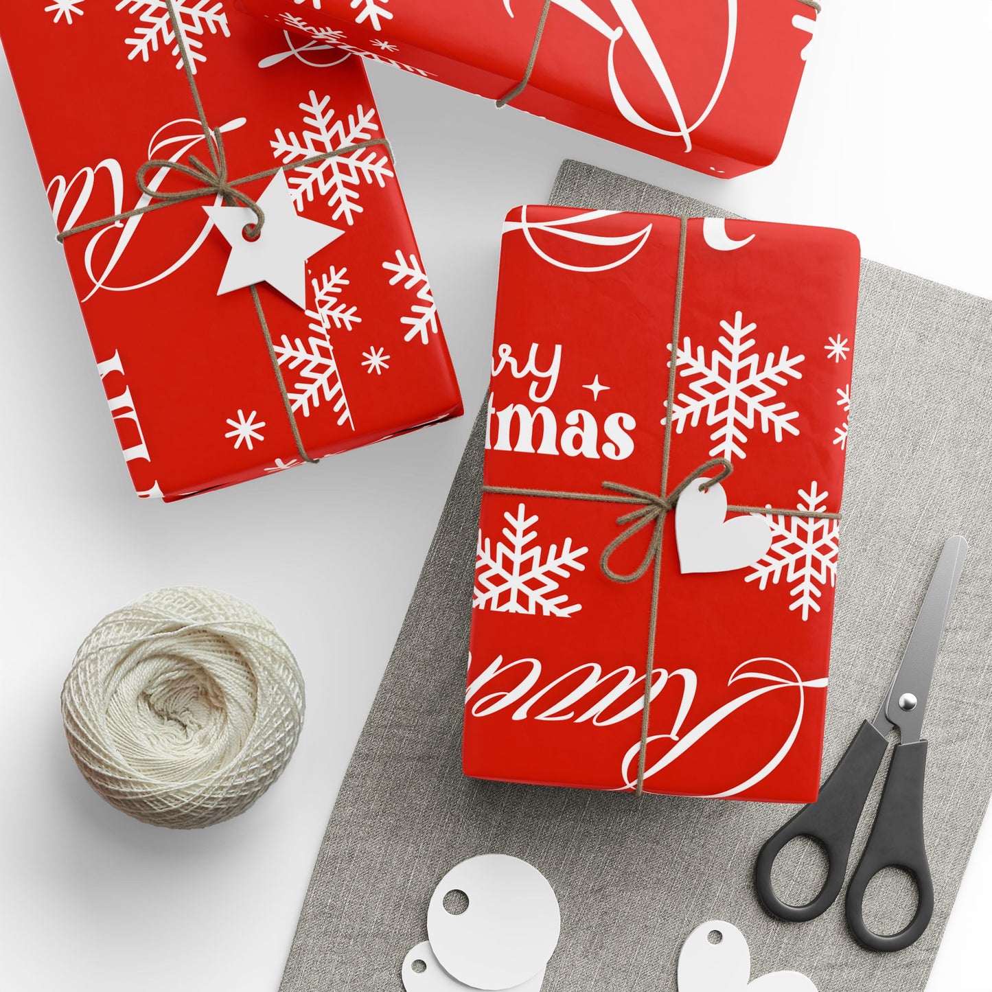 Custom Name Christmas Wrapping Paper