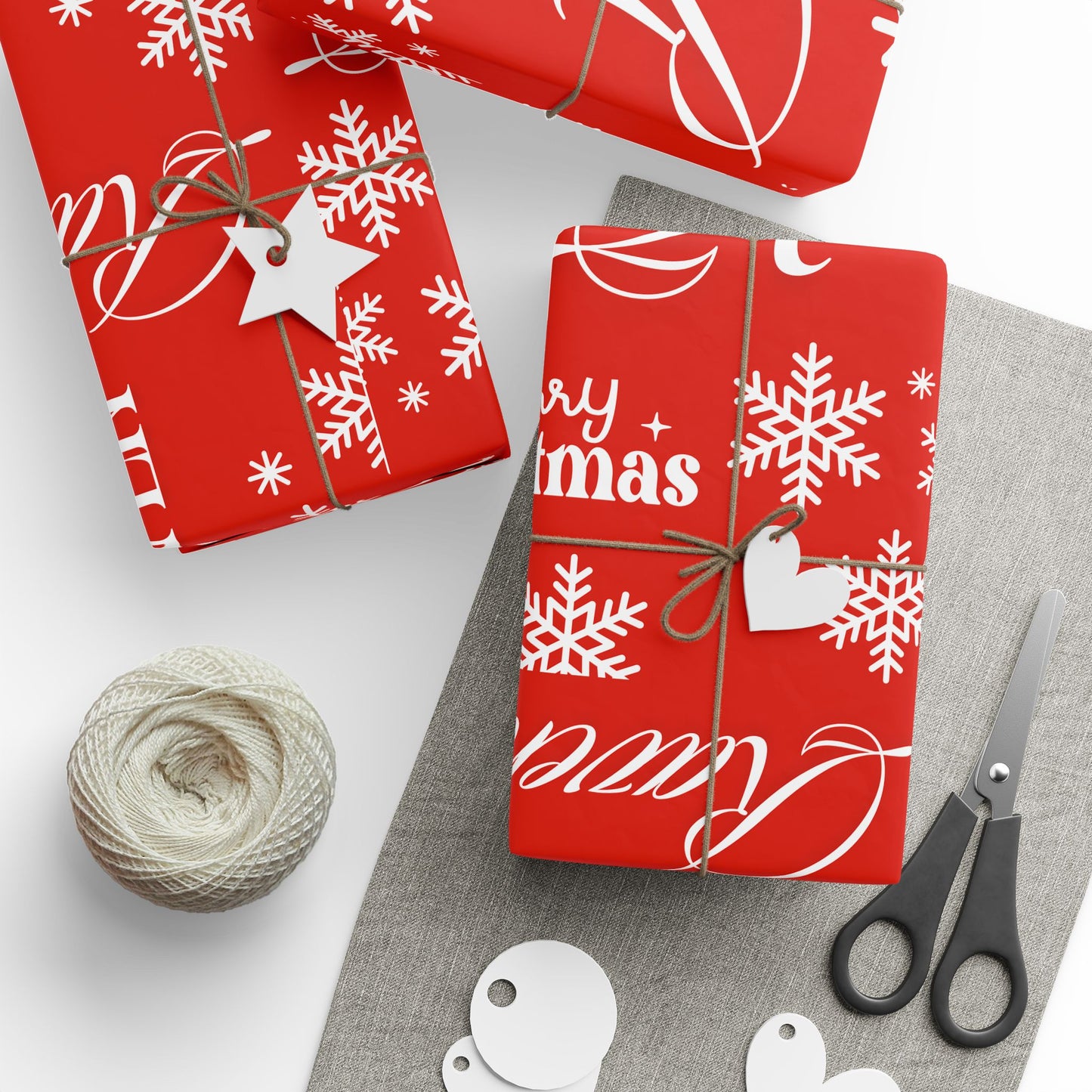 Custom Name Christmas Wrapping Paper