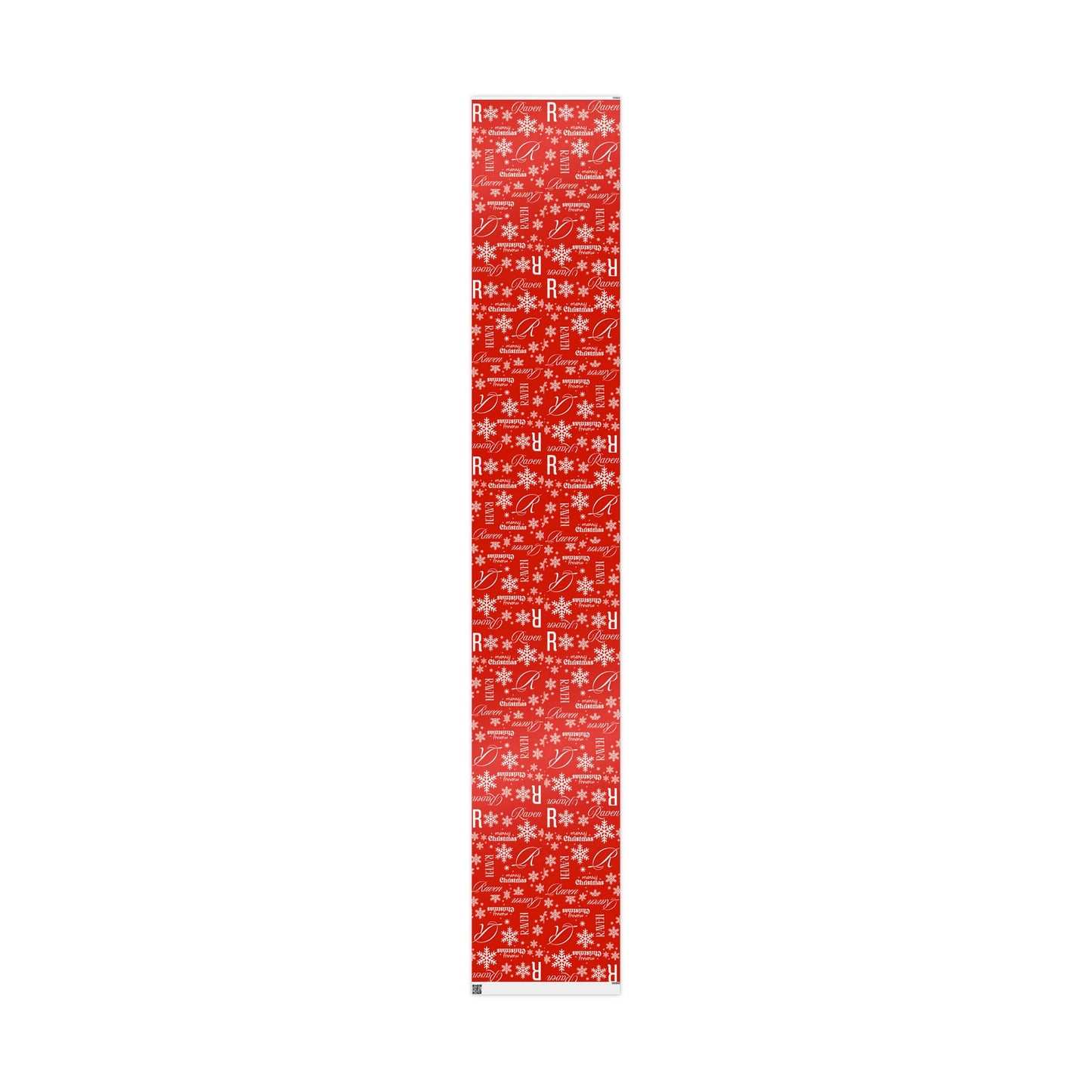 Custom Name Christmas Wrapping Paper