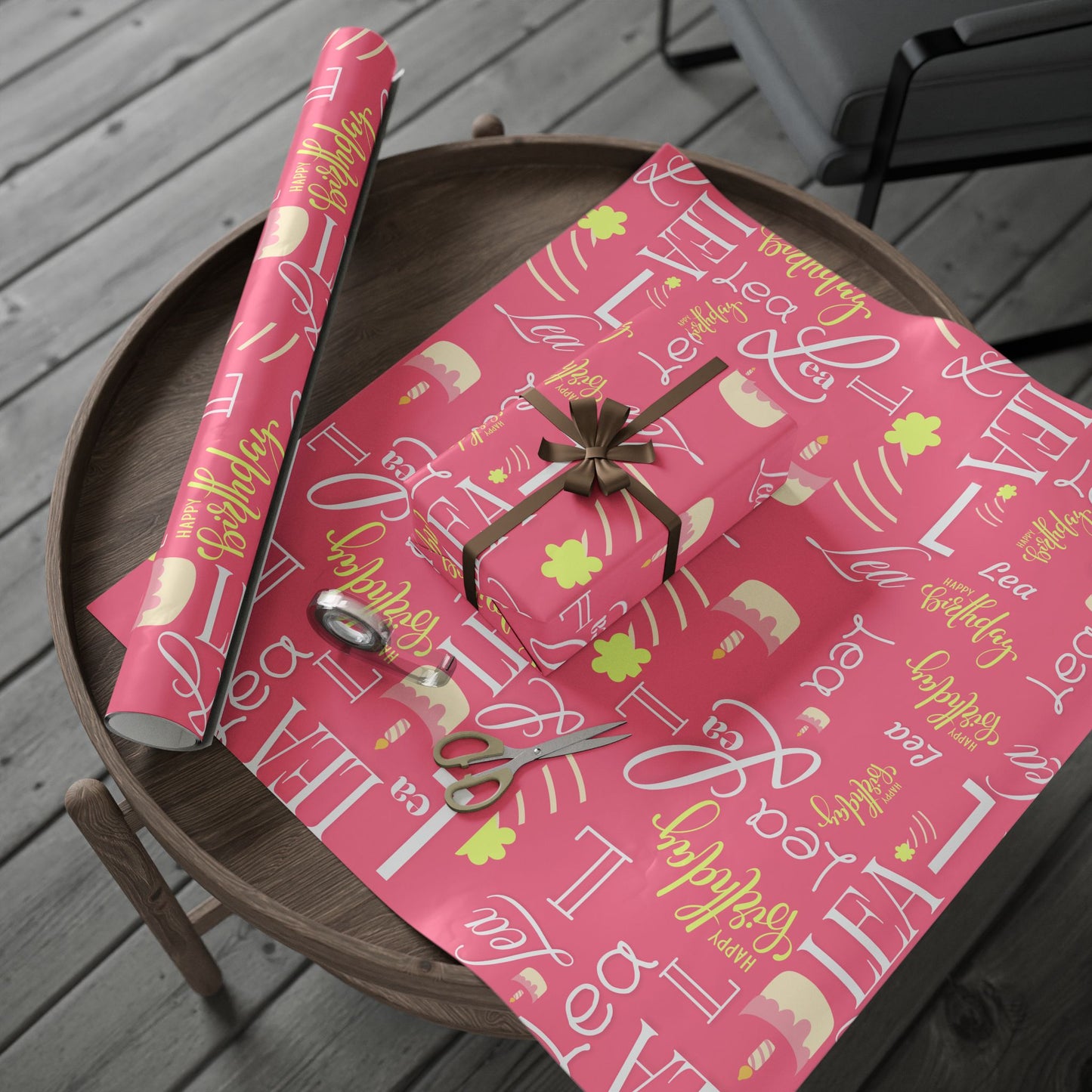 Happy Birthday Custom Wrapping Papers