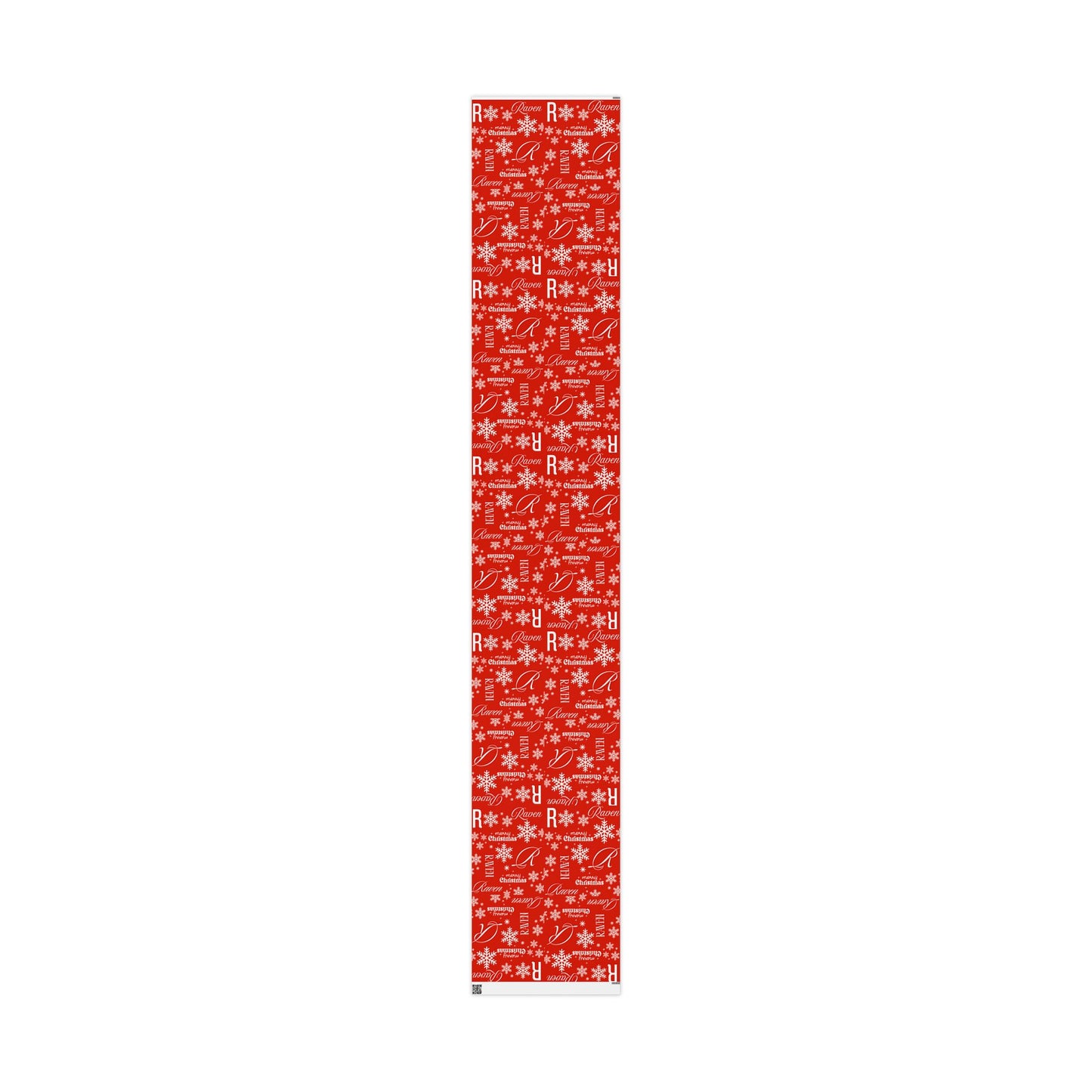 Custom Name Christmas Wrapping Paper