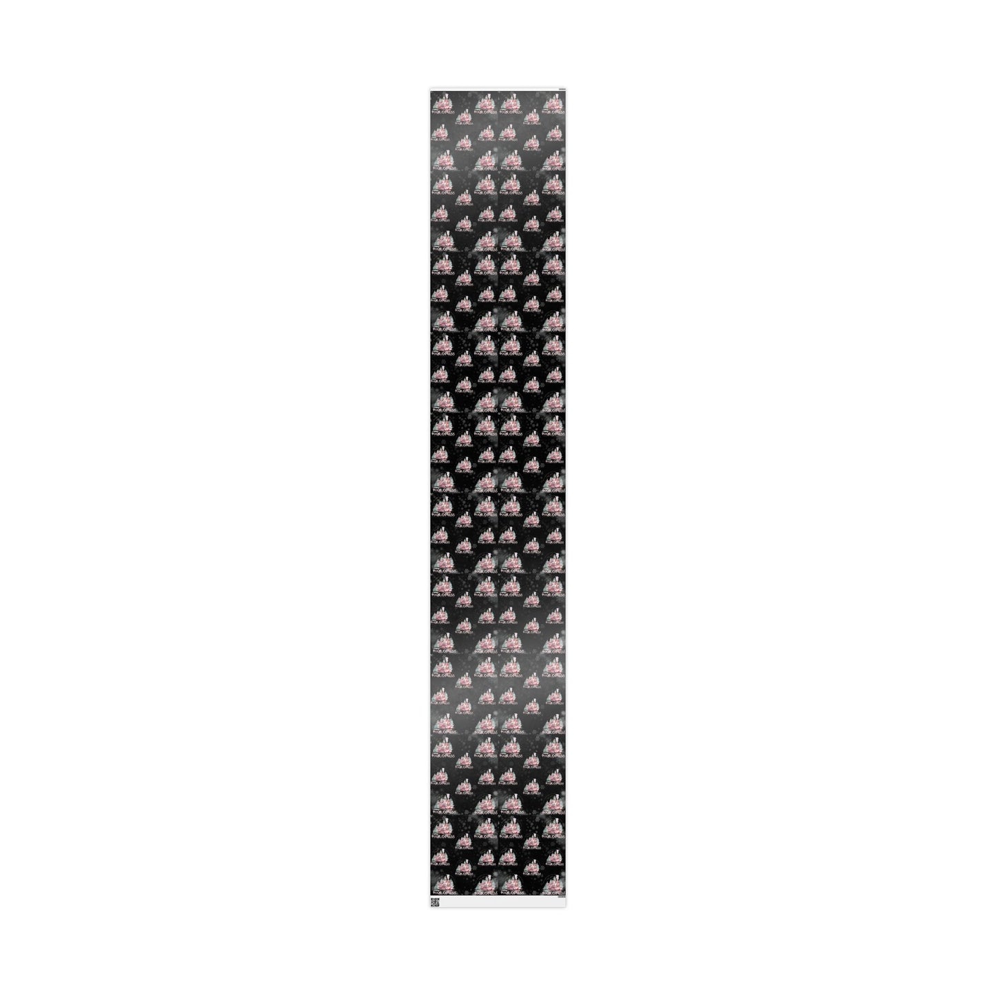 Polar Express (Black & Pink) Christmas Wrapping Paper
