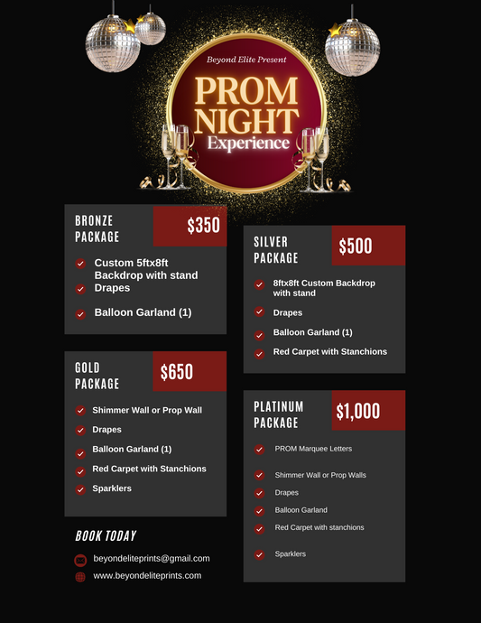 Prom Packages 2024