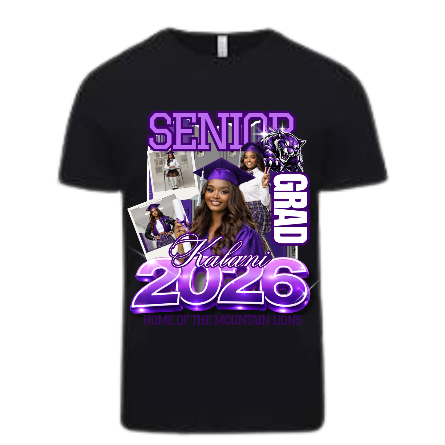 Graduation Custom Photo T-shirt