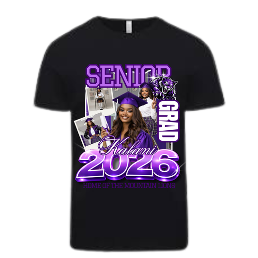 Graduation Custom Photo T-shirt
